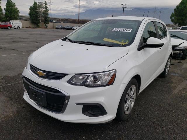 Photo 2 from auction – 2020 CHEVROLET SONIC with VIN 1G1JG6SB1L4133230