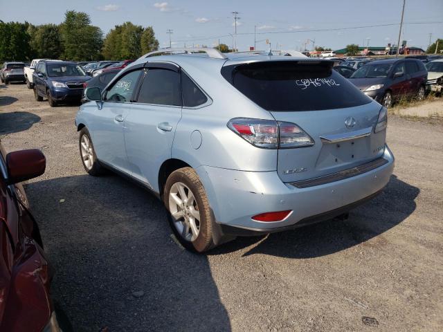 Photo 3 from auction – 2010 LEXUS RX 350 with VIN 2T2BK1BA9AC019549