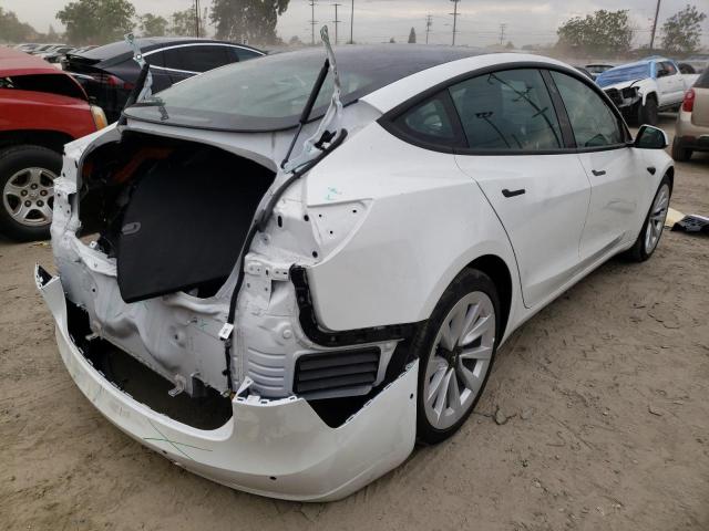 Photo 4 from auction – 2022 TESLA MODEL 3 with VIN 5YJ3E1EA9NF144144