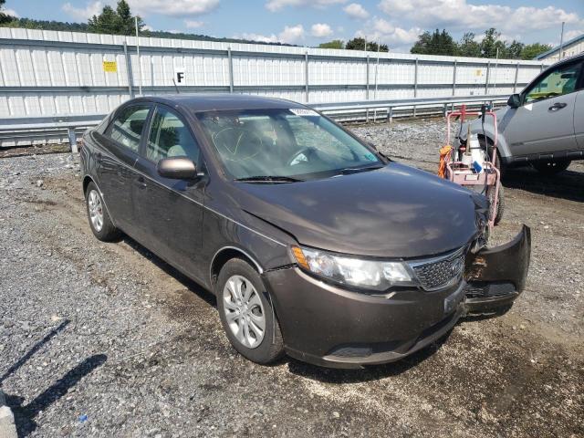 KIA FORTE EX 2013 with VIN KNAFU4A21D5729751 - Photo from auction