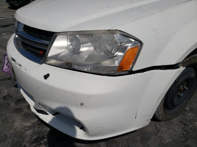 Photo 9 from auction – 2014 DODGE AVENGER SE with VIN 1C3CDZAG2EN189010