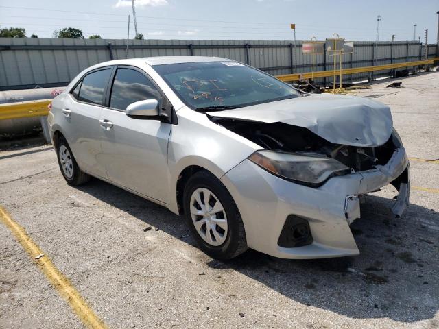 TOYOTA COROLLA L 2015 with VIN 2T1BURHE3FC384906 - Photo from auction