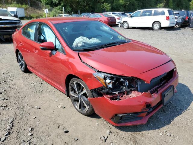 SUBARU IMPREZA SP 2021 with VIN 4S3GKAL67M3602638 - Photo from auction