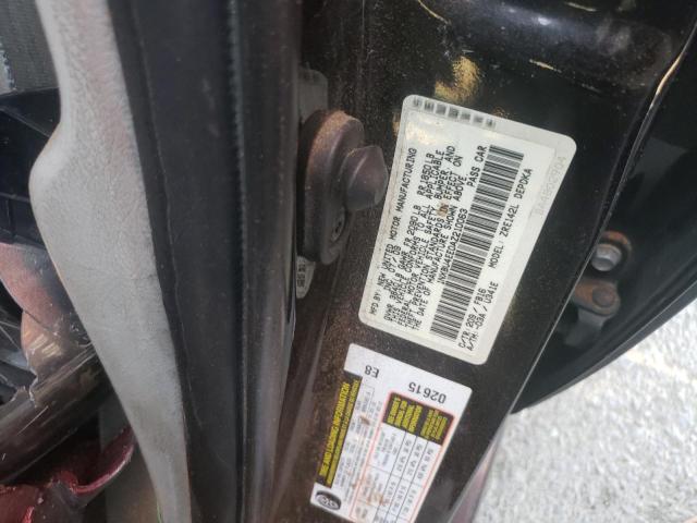 Photo 10 from auction – 2010 TOYOTA COROLLA BA with VIN 1NXBU4EE0AZ210063