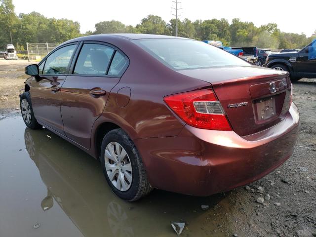 Photo 3 from auction – 2012 HONDA CIVIC LX with VIN 2HGFB2F56CH567849