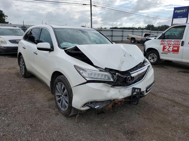 ACURA MDX TECHNO 2016 with VIN 5FRYD3H41GB005153 - Photo from auction
