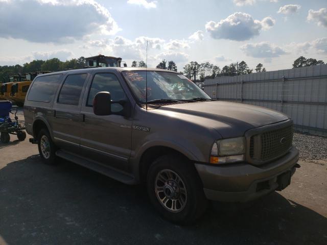 FORD EXCURSION 2003 with VIN 1FMNU42P63EB56333 - Photo from auction