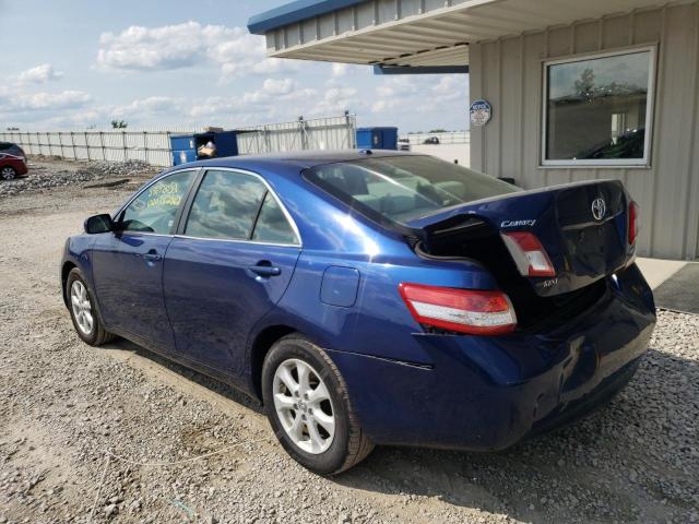 Photo 3 from auction – 2011 TOYOTA CAMRY BASE with VIN 4T1BF3EK5BU743540