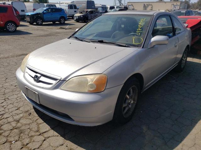Photo 2 from auction – 2001 HONDA CIVIC SI with VIN 1HGEM21991L049895