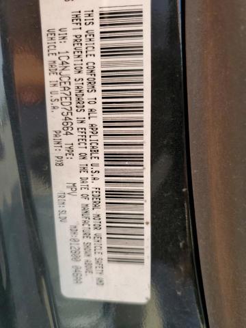 Photo 10 from auction – 2014 JEEP COMPASS LA with VIN 1C4NJCEA7ED754664