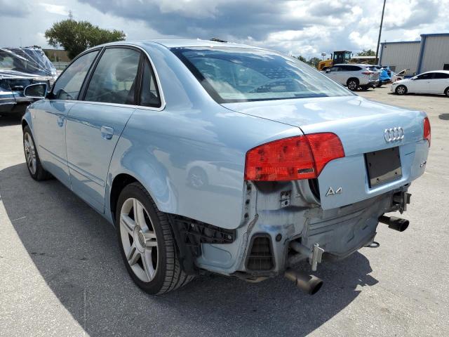 Photo 3 from auction – 2006 AUDI A4 2 TURBO with VIN WAUAF78E26A254563