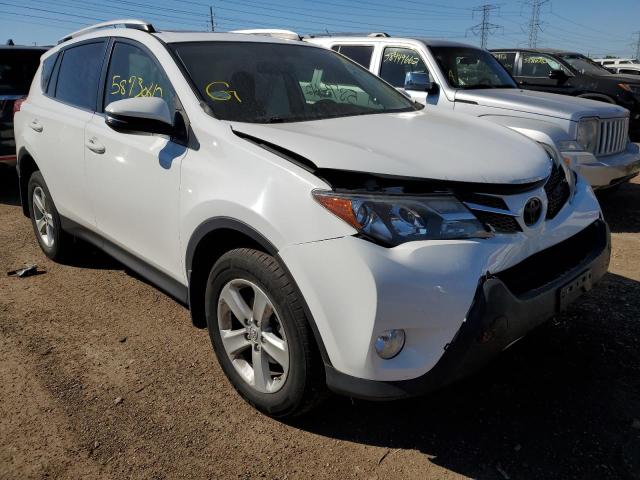 TOYOTA RAV4 XLE 2014 with VIN JTMRFREV1ED048329 - Photo from auction