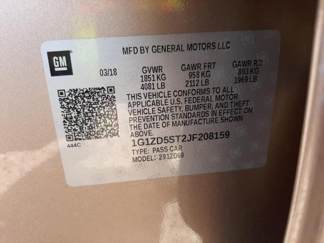 Photo 10 from auction – 2018 CHEVROLET MALIBU LT with VIN 1G1ZD5ST2JF208159