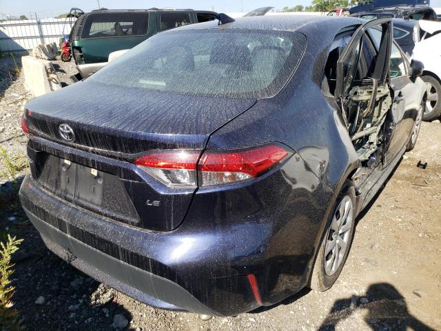 Photo 4 from auction – 2021 TOYOTA COROLLA LE with VIN 5YFEPMAE1MP166882