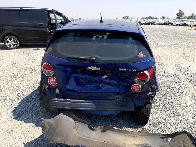 Photo 9 from auction – 2014 CHEVROLET SONIC LT with VIN 1G1JC6SHXE4149459