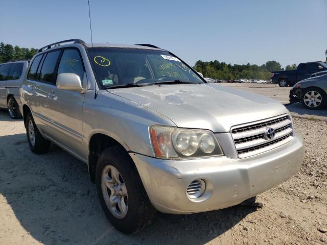 TOYOTA HIGHLANDER 2003 with VIN JTEHD21A730025360 - Photo from auction