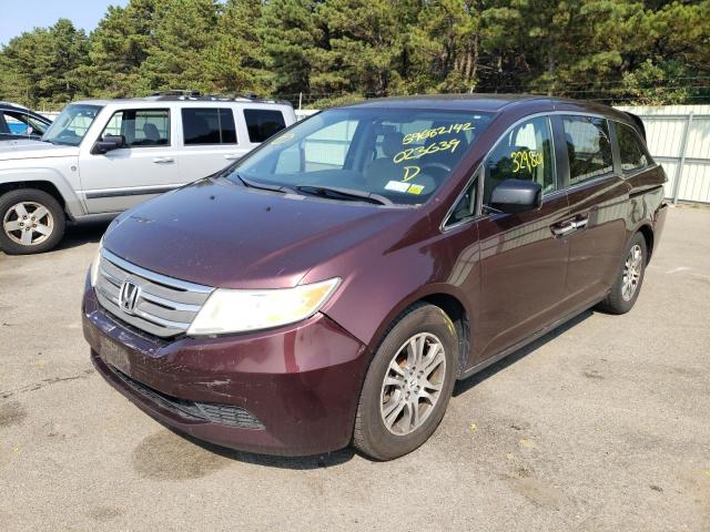 Photo 2 from auction – 2012 HONDA ODYSSEY EX with VIN 5FNRL5H49CB023639