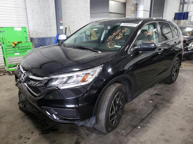 Photo 2 from auction – 2016 HONDA CR-V SE with VIN 5J6RM3H40GL024788