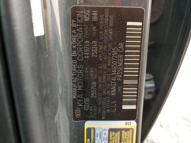 Photo 10 from auction – 2016 KIA OPTIMA LX with VIN KNAGT4L34G5072915