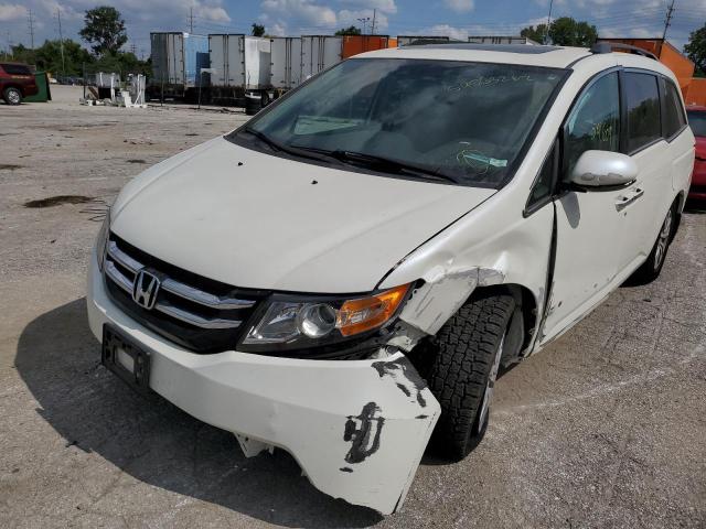 Photo 2 from auction – 2017 HONDA ODYSSEY EX with VIN 5FNRL5H63HB007915