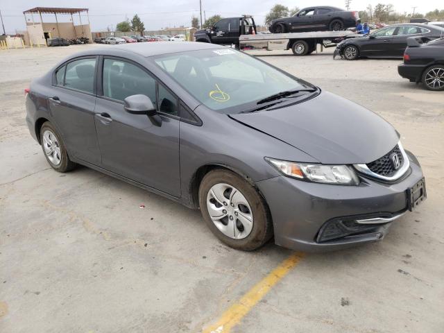 HONDA CIVIC LX 2013 with VIN 2HGFB2F5XDH523273 - Photo from auction