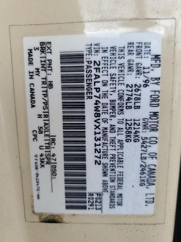 Photo 10 from auction – 1997 FORD CROWN VICT with VIN 2FALP74W8VX131272