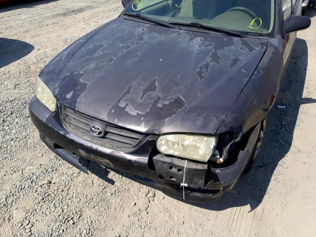 Photo 9 from auction – 2001 TOYOTA COROLLA CE with VIN 1NXBR12E21Z439896
