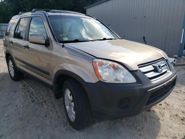 HONDA CR-V EX 2006 with VIN SHSRD78866U438359 - Photo from auction