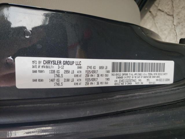 Photo 10 from auction – 2012 CHRYSLER TOWN & COU with VIN 2C4RC1CG2CR270421