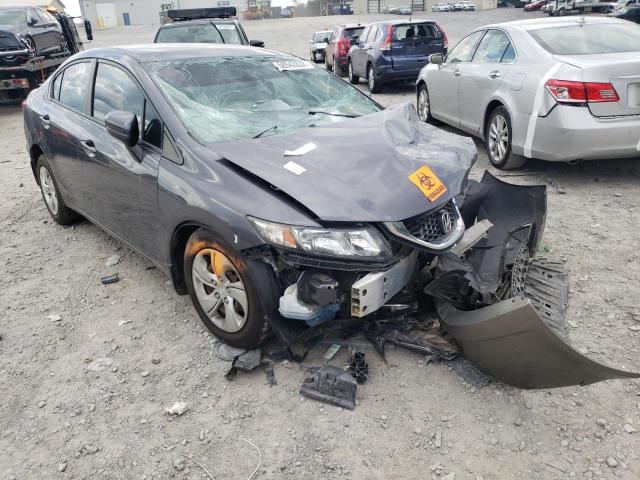HONDA CIVIC LX 2014 with VIN 19XFB2F51EE061102 - Photo from auction