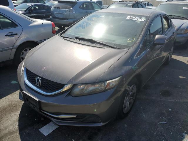 Photo 2 from auction – 2013 HONDA CIVIC LX with VIN 19XFB2F5XDE222917