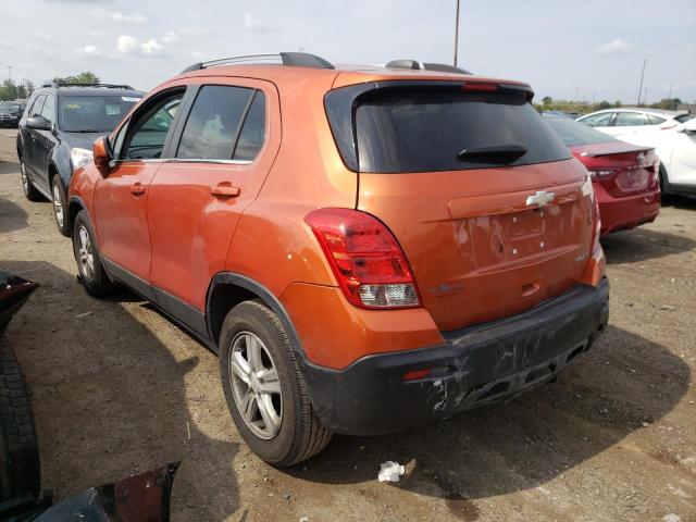 Photo 3 from auction – 2015 CHEVROLET TRAX 1LT with VIN KL7CJLSBXFB233890
