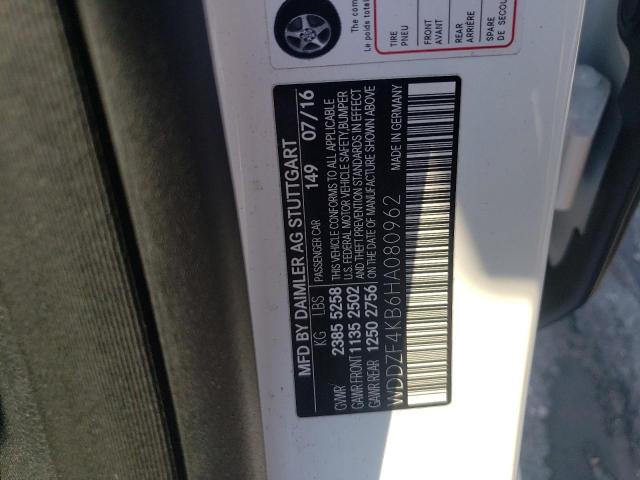 Photo 10 from auction – 2017 MERCEDES-BENZ E 300 4MAT with VIN WDDZF4KB6HA080962