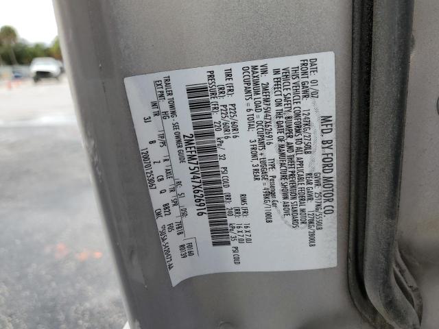 Photo 10 from auction – 2007 MERCURY GRAND MARQ with VIN 2MEFM75V47X626916