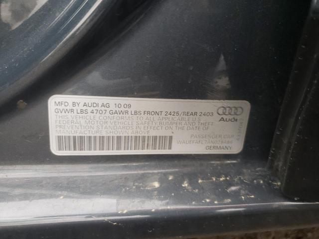 Photo 10 from auction – 2010 AUDI A4 PREMIUM with VIN WAUEFAFL7AN028486