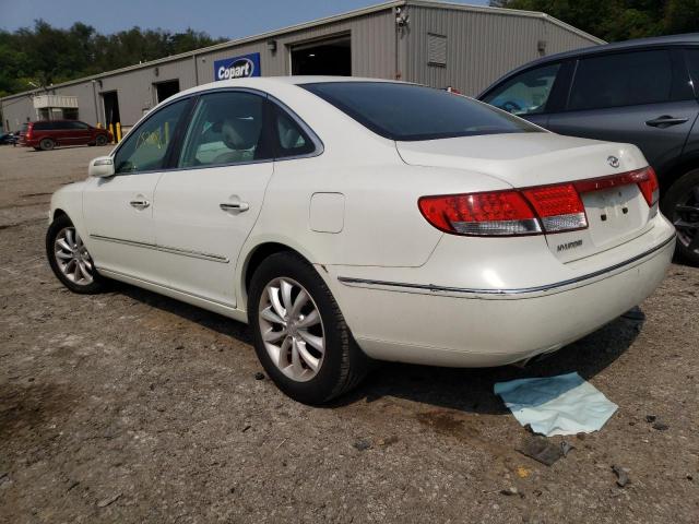 Photo 3 from auction – 2007 HYUNDAI AZERA SE with VIN KMHFC46F37A162046