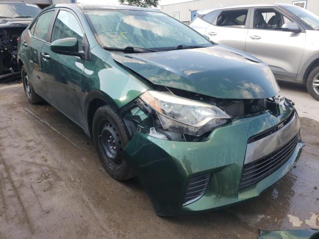 TOYOTA COROLLA L 2015 with VIN 2T1BURHE3FC397834 - Photo from auction