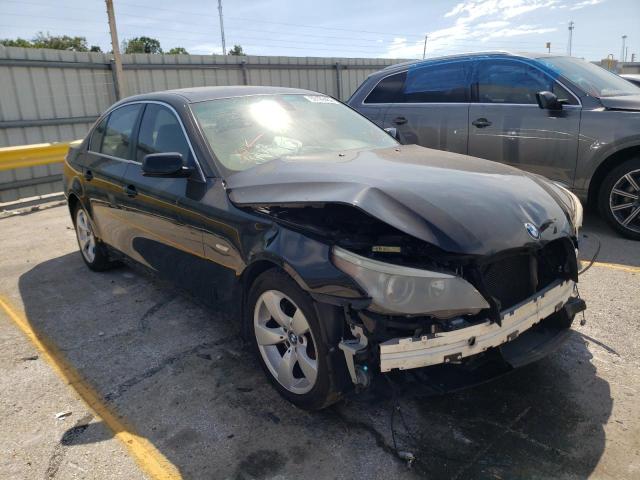 BMW 525 I 2005 with VIN WBANA53545CR73537 - Photo from auction