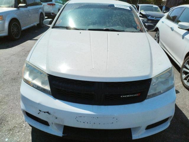 Photo 9 from auction – 2012 DODGE AVENGER SE with VIN 1C3CDZAB5CN259214