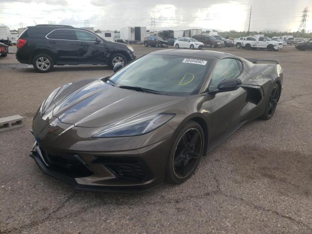 Photo 2 from auction – 2021 CHEVROLET CORVETTE S with VIN 1G1YB2D45M5108671