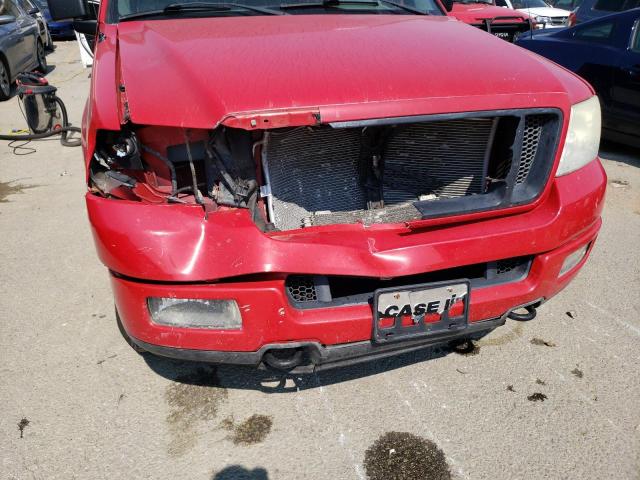 Photo 9 from auction – 2005 FORD F150 with VIN 1FTRX14W85NA26802