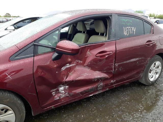 Foto 9 de la subasta – 2014 HONDA CIVIC LX con VIN 19XFB2F5XEE274064