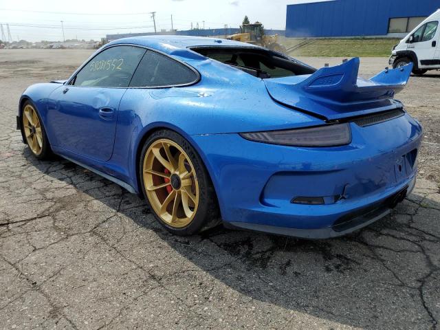 Photo 3 from auction – 2014 PORSCHE 911 GT3 with VIN WP0AC2A98ES183485