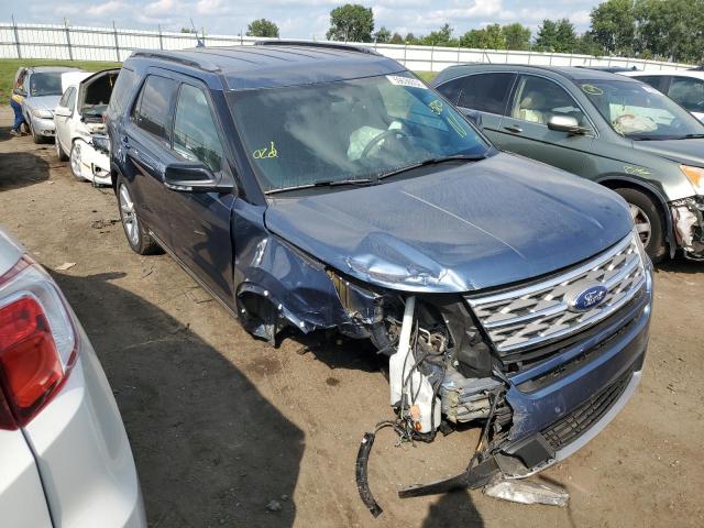 FORD EXPLORER X 2018 with VIN 1FM5K8D89JGB87497 - Photo from auction