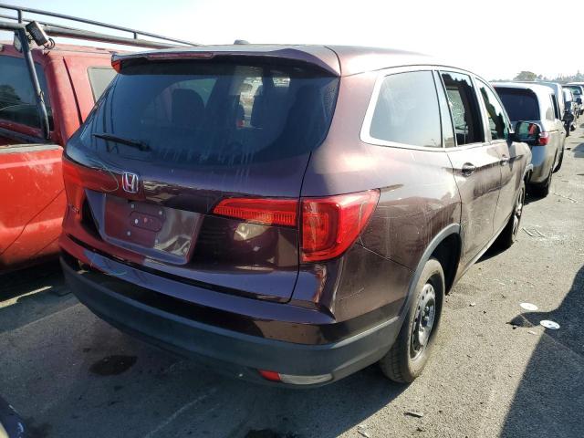 Photo 4 from auction – 2017 HONDA PILOT EX with VIN 5FNYF5H32HB039960