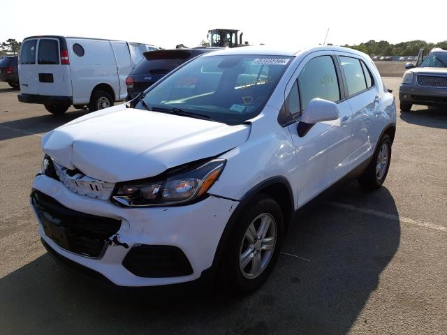 Photo 2 from auction – 2020 CHEVROLET TRAX LS with VIN 3GNCJKSB7LL120462