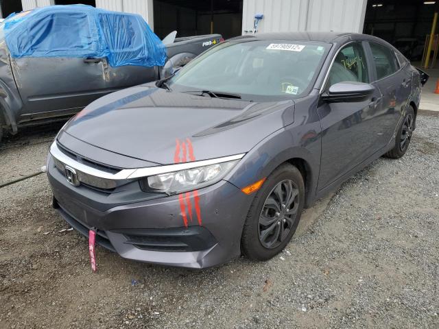 Photo 2 from auction – 2017 HONDA CIVIC LX with VIN 19XFC2F58HE229125