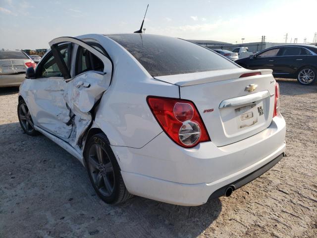 Photo 3 from auction – 2014 CHEVROLET SONIC RS with VIN 1G1JG5SB4E4182158