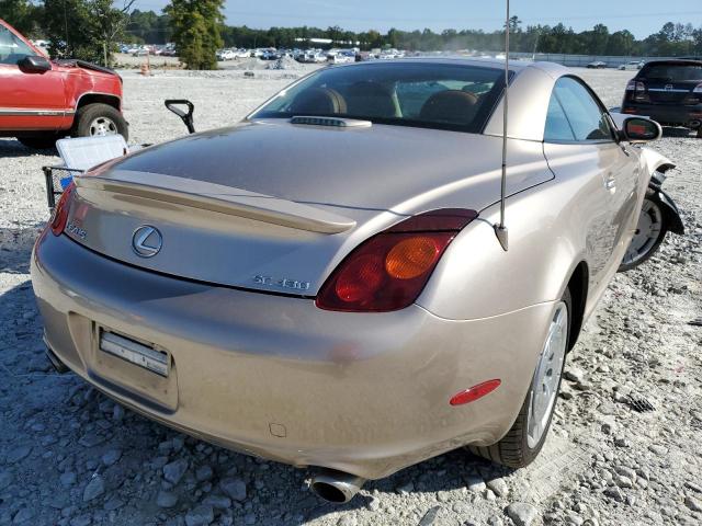 صورة رقم 4 من المزاد - 2004 LEXUS SC 430 مع VIN JTHFN48Y640057174