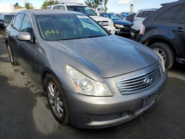 INFINITI G35 2007 with VIN JNKBV61E87M725452 - Photo from auction